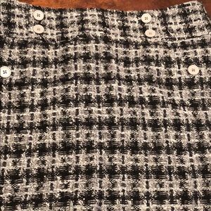 Loft tweed skirt